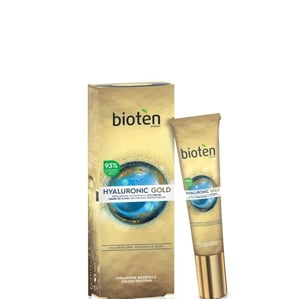 Bioten Hyaluronic Gold Уплътняващ околоочен крем 15 мл