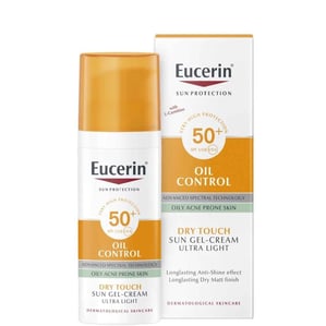Eucerin Oil Control Слънцезащитен гел-крем за лице за мазна кожа SPF30 х50 мл