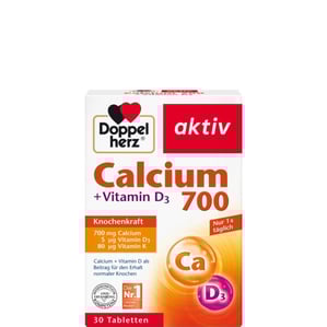 Doppelherz aktiv Калций 700 + Витамин D + K x30 таблетки