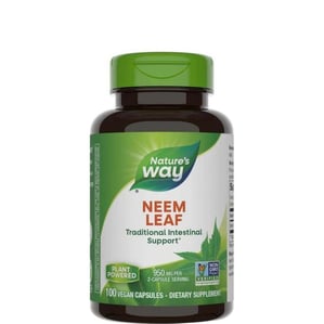 Нийм лист 475 мг за здрав стомах и красива кожа х100 капсули Nature's Way