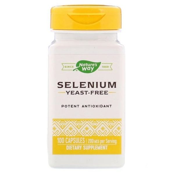 Nature's Way селен 200 MCG 100 капсули