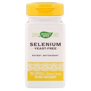 Nature's Way селен 200 MCG 100 капсули
