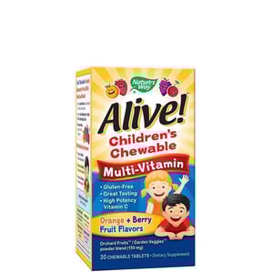 Alive Мултивитамини за деца х30 дъвчащи таблетки Nature's Way