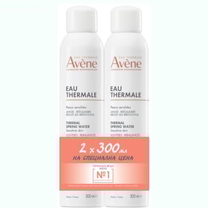 Kомплект Avene Спрей термална вода 2х300 мл