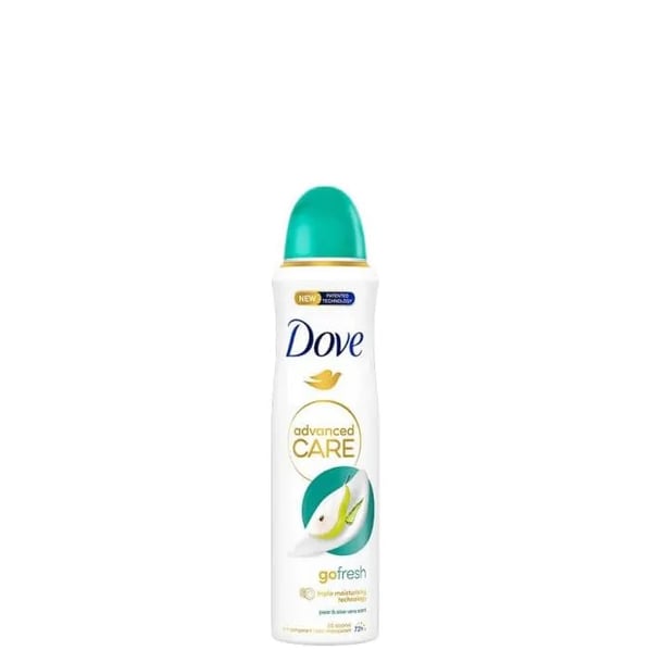 Dove Advanced Care Go Fresh Pear and Aloe Vera Дезодорант спрей против изпотяване за жени x150 мл