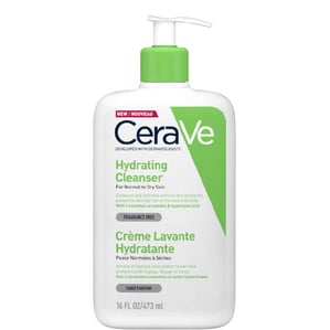 CeraVe Измиващ хидратиращ крем за лице и тяло за нормална до суха кожа х473 мл