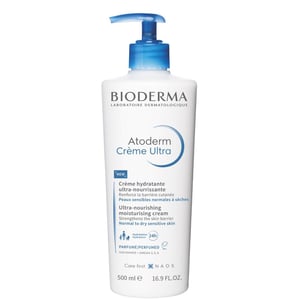 Bioderma Atoderm Ultra Хидратиращ и подхранващ крем за лице и тяло с аромат х500 мл