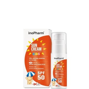 InoPharm Sun Protection Kids Слънцезащитен крем за лице и тяло за деца SPF50 x100 г