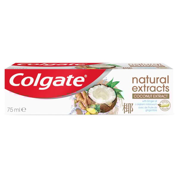 Colgate паста за зъби 75мл. Naturals extracts coco & ginger