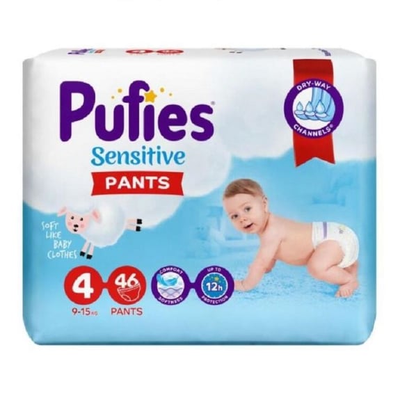 Pufies Sensitive Pants MAXI 46 / 7-18кг.