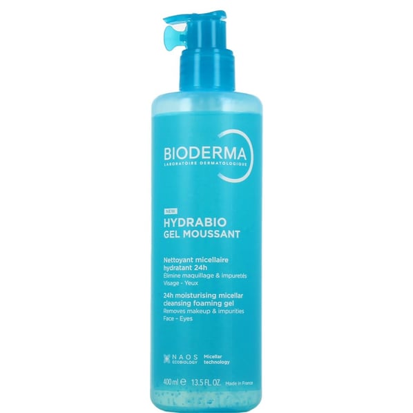 Bioderma Hydrabio Мицеларен почистващ гел x400 мл