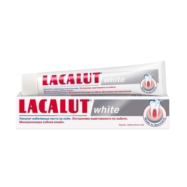 Lacalut ИЗБЕЛВАЩА ПАСТА 75мл.