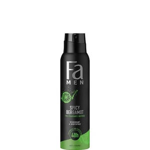 Fa Men Spicy Bergamot Део спрей против изпотяване за мъже x150 мл