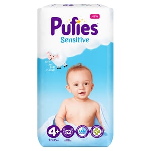 Pufies MAXI PACK (MP) sensitive - MAXI+ 52 PCS