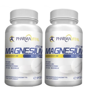 Комплект PharmaVital Магнезий 250 мг 2x150 таблетки