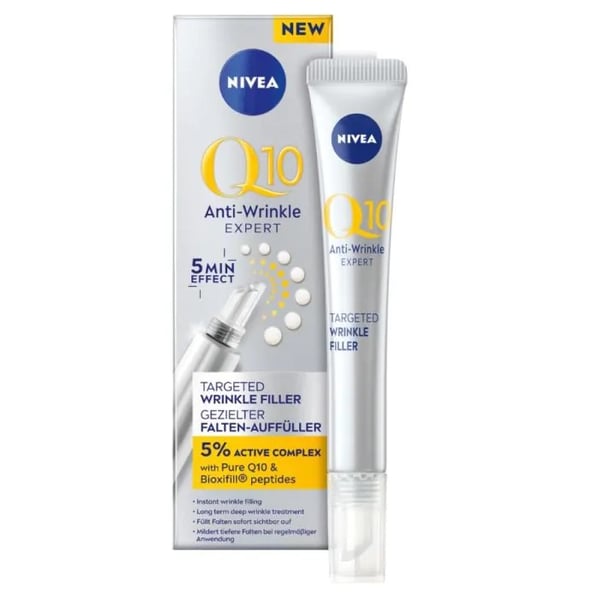 Nivea Q10 Anti-Wrinkle Серум за запълване на дълбоки бръчки x15 мл