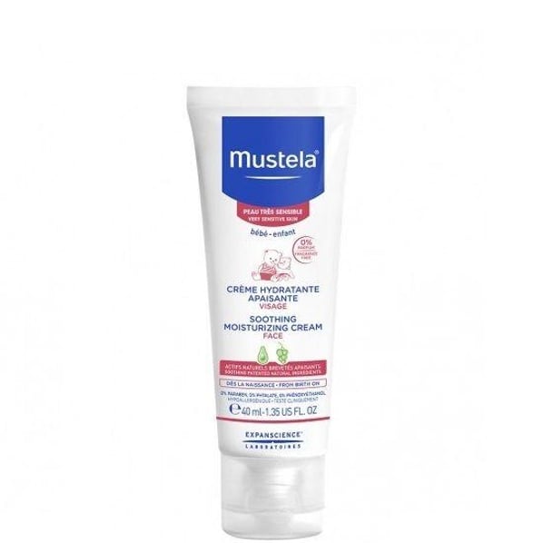 Mustela Крем за лице за чувствителна и много чувствителна кожа х40 мл