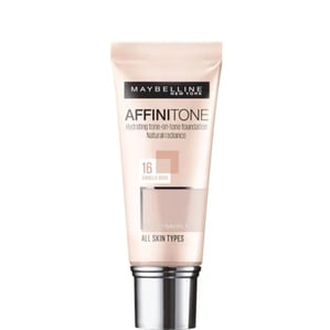 Maybelline Affinitone Хидратиращ фон дьо тен за всеки тип кожа, 16 Vanilla Rose