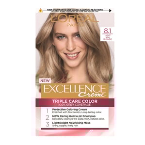 Loreal Excellence Creme Боя за коса 8.1 Natural Ash Blonde 