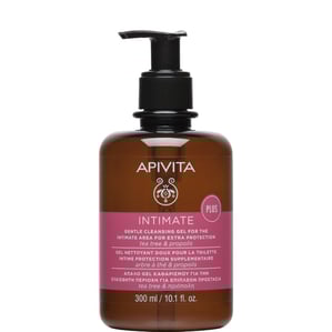 Apivita Intimate Plus pH 4.5 Успокояващ интимен гел с помпа x300 мл