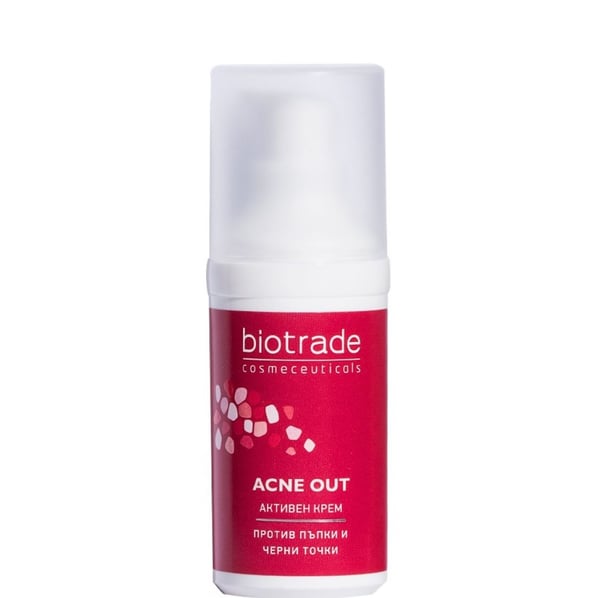 Acne Out Активен крем х30 мл Biotrade