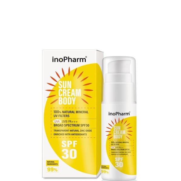 InoPharm Sun Protection Слънцезащитен крем за тяло SPF30 x100 г