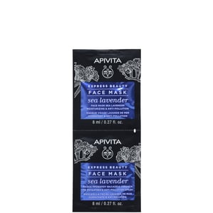 Apivita Express Beauty Маска против замърсявания с морска лавандула 2х8 мл