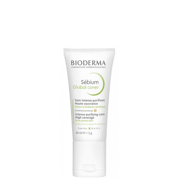 Bioderma Sebium Global Cover Оцветен крем за кожа склонна към акне х30 мл