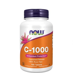 Витамин C 1000 х100 таблетки Now Foods