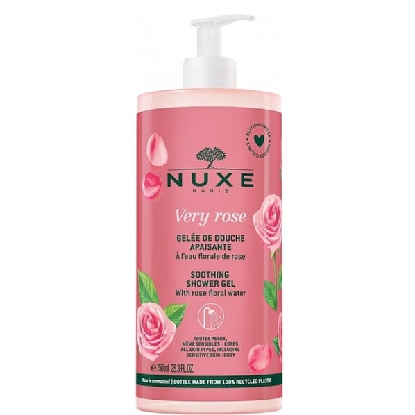 Nuxe Very Rose Душ гел за всеки тип кожа x750 мл