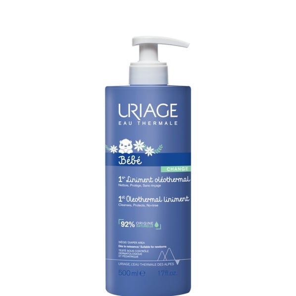 Uriage Bebe Почистващ крем за бебета x500 мл