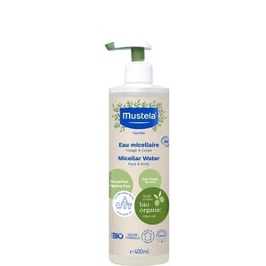 Mustela Organic Мицеларна вода за лице и тяло х400 мл