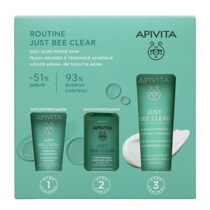 Комплект Apivita Just Bee Clear Рутина против несъвършенства