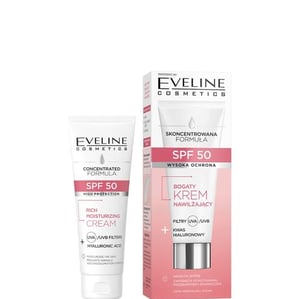 Eveline Hyaluronic Хидратиращ крем за лице с хиалуронова киселина SPF50 x30 мл
