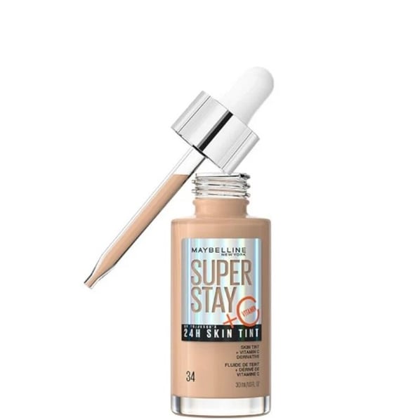 Maybelline Тониращ серум за лице Super Stay 24H + Vitamin C 34 x30 мл