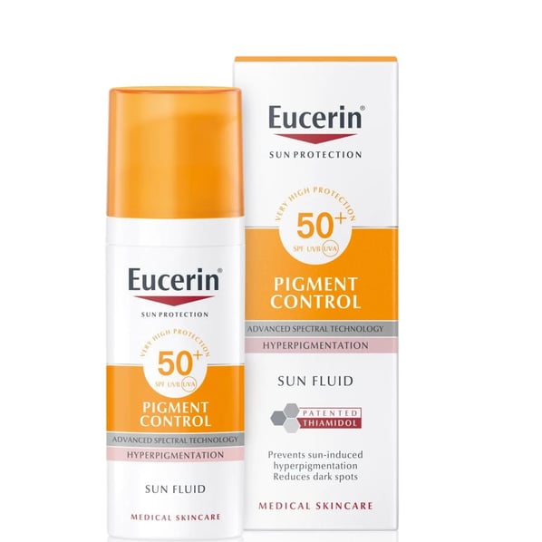 Eucerin Pigment Control Слънцезащитен флуид за лице SPF50+ x50 мл