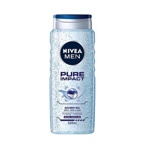 Nivea Men Pure Impact Душ гел за коса и тяло x500 мл