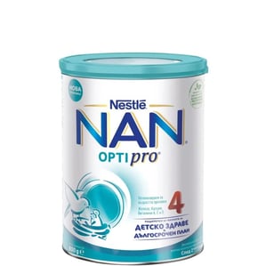 Nestle Nan Optipro 4 Обогатена млечна напитка 24 месеца+ x800 г