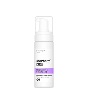 InoPharm Pure Elements Почистваща пяна за лице с ниацинамид и млечна киселина x150 мл