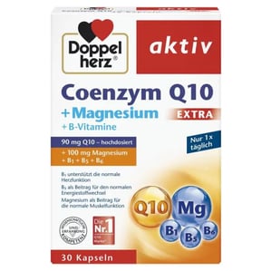 Doppelherz aktiv Коензим Q10 + Магнезий екстра х30 капсули