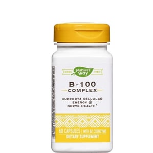 B-100 Complex Витамин Б-100 комплекс х 60 капсули Nature’s Way 