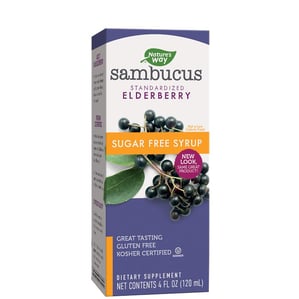Sambucus Сироп без захар за имунитет х120 мл Nature's Way