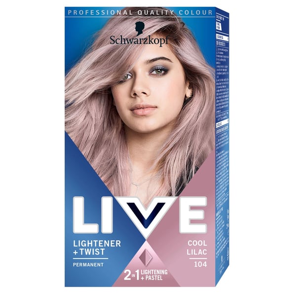 Live Боя за коса хладно лилаво 104 
