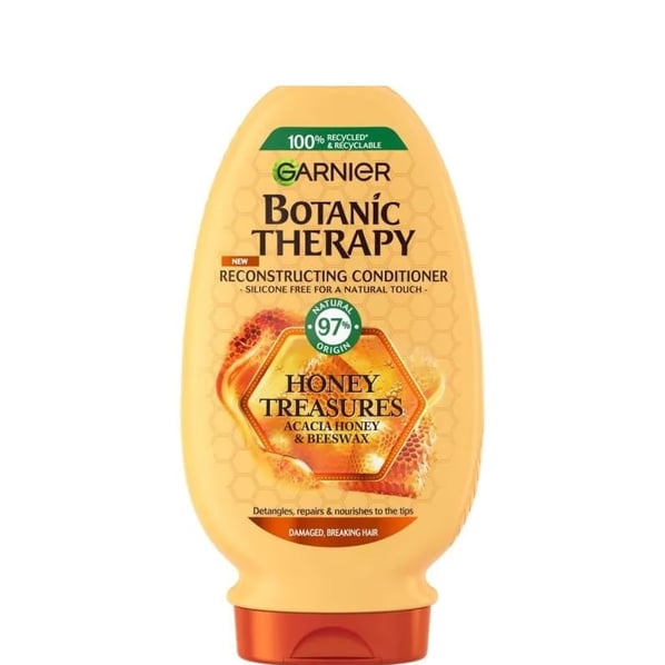 Garnier Botanic Therapy Honey&Beeswax Възстановяващ балсам за увредена коса с мед и пчелен восък x200 мл