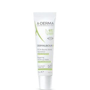 A-Derma Dermalibour+ Cica Възстановяващ балсам за устни х15 мл