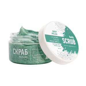 Bodi Beauty Body Scrub Скраб за тяло с релаксиращ ефект с кайсиеви частици x330 мл