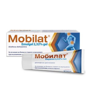 Mobilat Emulgel при болка в ставите и мускулите 2.32% х50 г Stada