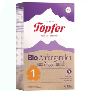 Topfer Lactana Bio 1 Козе мляко за кърмачета 0+ месеца х400 г
