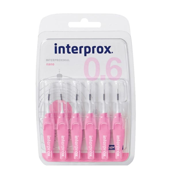 DENTAID ИНТЕРДЕНТ. ЧЗ INTERPROX 4G NANO 0.6MM, ISO 0 ; 6бр.