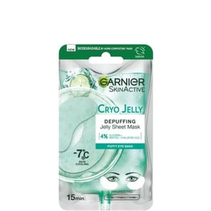 Garnier Skin Active Hyaluronic Cryo Jelly Хартиена околоочна маска х5 г